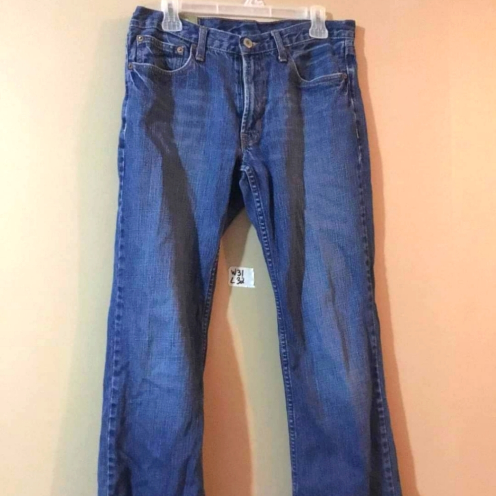 Men's lowrise denim jeans